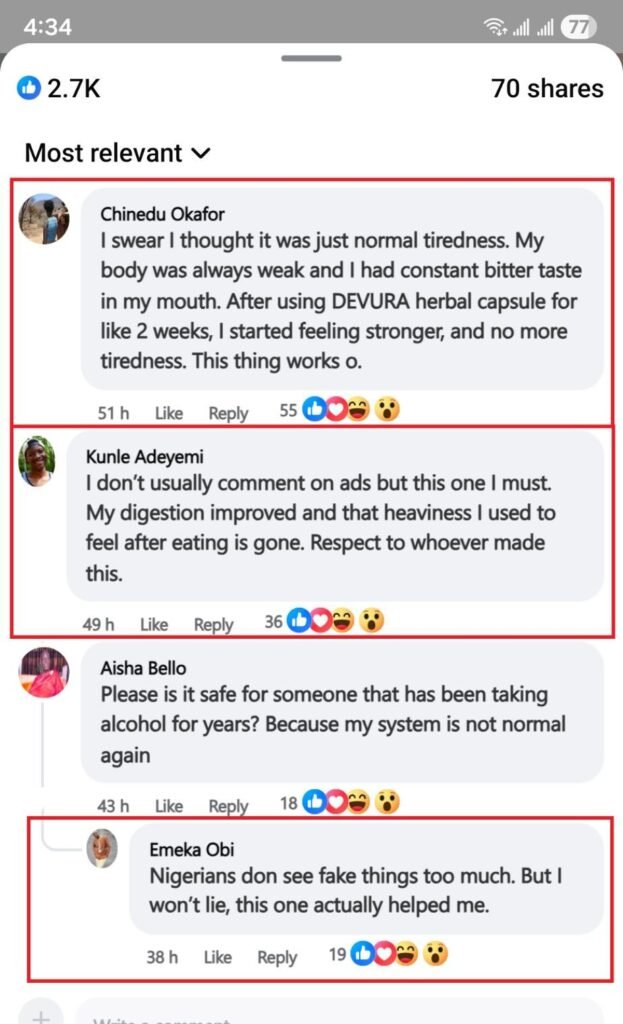 Customer Review Screenshot
